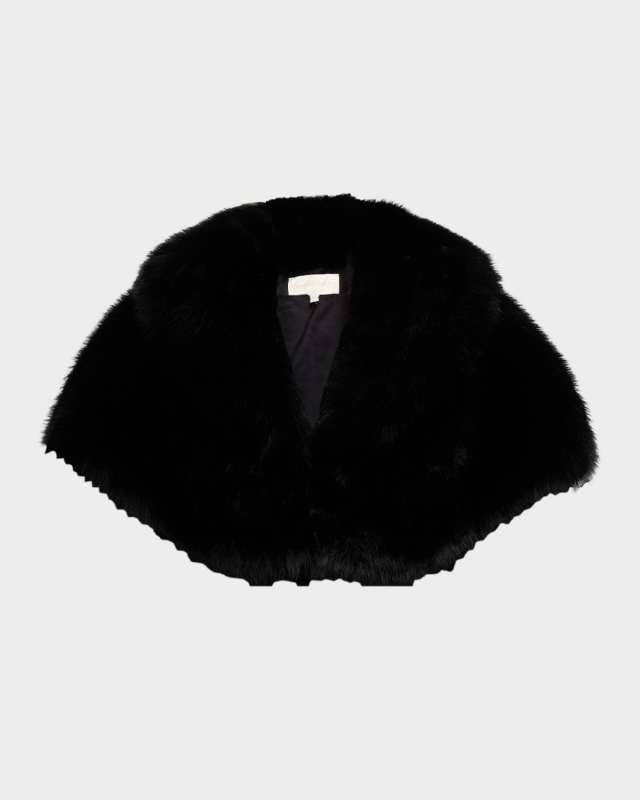 The Adrienne Faux Fur Capelet